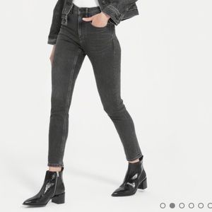 Everlane High Rise Skinny Stretch Jean, Washed Grey
